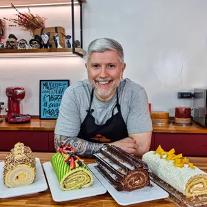 Imagem de capa para o Curso online BÛCHE DE NÖEL (ROCAMBLOES DE NATAL)