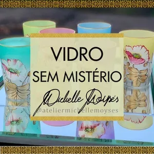 Imagem de capa para o Curso online Vidro sem Mistério - Atelier Michelle Moysés