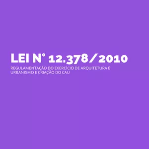 Imagem de capa para o Ebook LEI N° 12.378, DE 15 DE DEZEMBRO DE 2010
