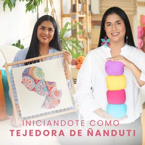Imagen de portada para Curso online Iniciando como tejedora de Ñanduti