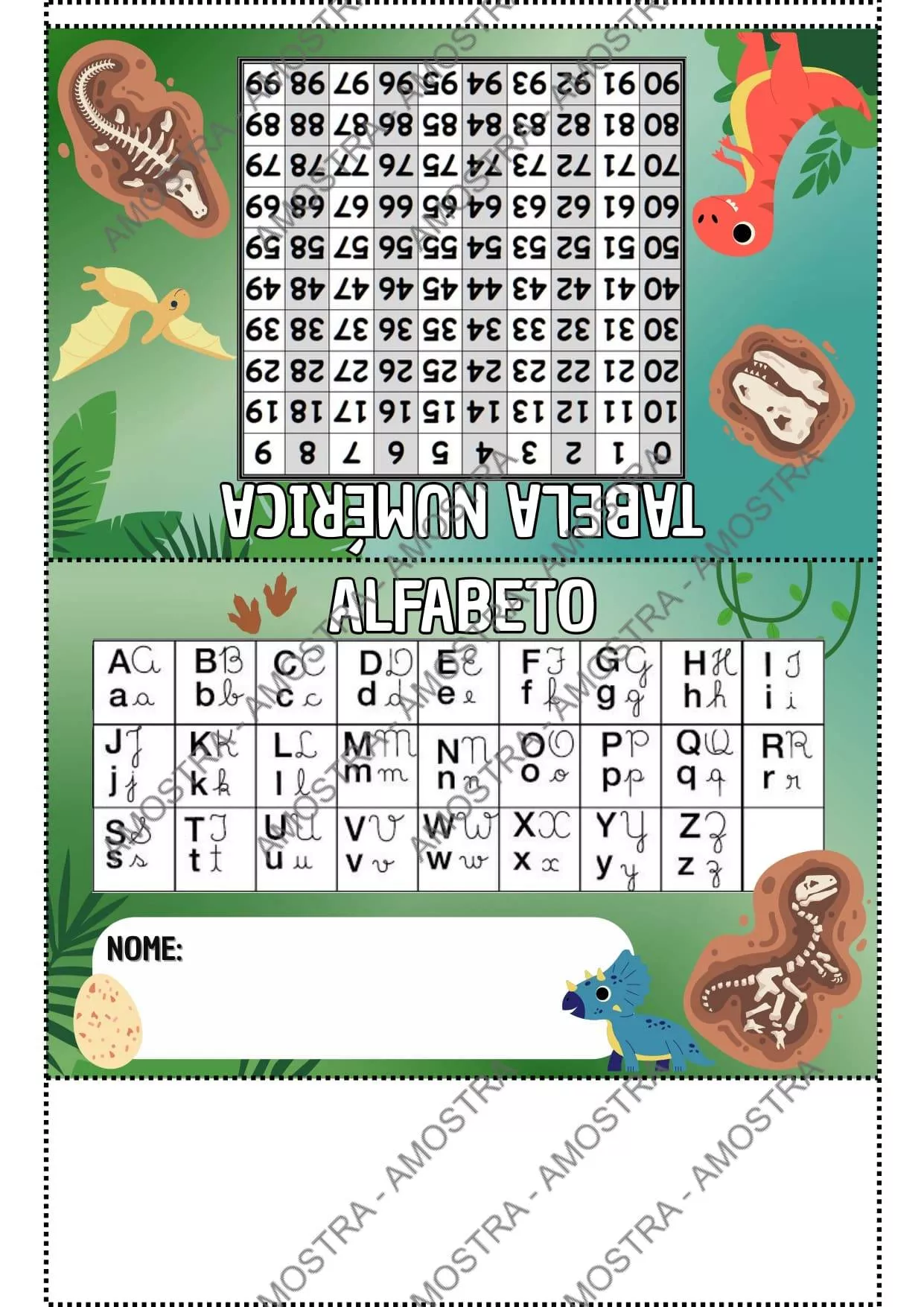 Kit Crachás de Mesa Infantil – Galáxia, Fadas, Dinossauros e Muito Mais! — imagem 5