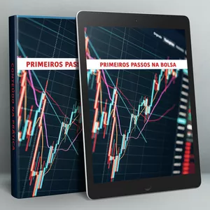Imagem de capa para o Ebook Primeiros Passos no Mercado de Ações