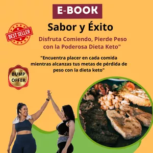 Imagen de portada para Curso online E-book "Sabor y Éxito: Disfruta Comiendo, Pierde Peso con la Poderosa Dieta Keto"