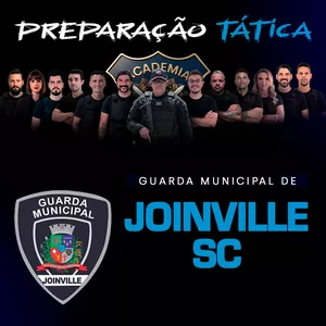 Imagem do curso  PREPARAÇÃO TÁTICA GUARDA MUNICIPAL DE JOINVILLE - SC
