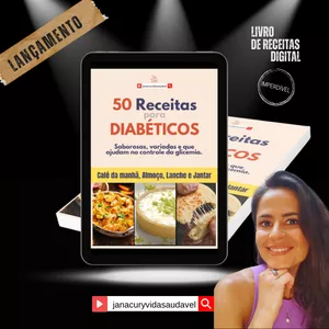 Imagem de capa para o Ebook RECEITAS PARA DIABÉTICOS