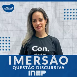 Imagem de capa para o Curso online IMERSÃO - QUESTÃO DISCURSIVA - INEP 
