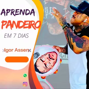 Imagem de capa para o Curso online Aprenda Pandeiro em 7 dias