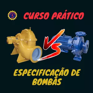 Imagem do curso CURSO ESPECIFICAÇÃO DE BOMBAS CENTRIFUGAS