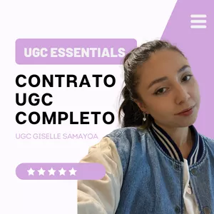 Imagem de capa para o Ebook Contrato completo para UGC creators