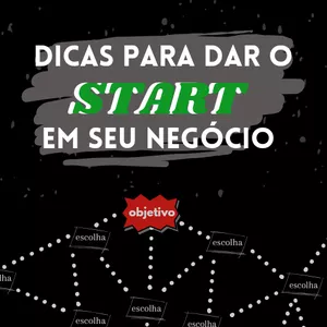 Imagem de capa para o Ebook Dicas para das o START em seu negócio 