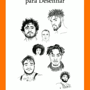 Imagem de capa para o Ebook +de 100 Rostos para Desenhar