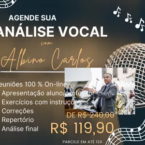 Imagem de capa para o Serviço online Avaliação Vocal: Agora ou nunca