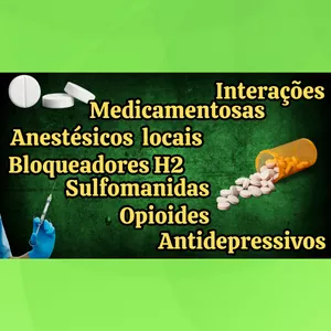 Imagem de capa para o Ebook PDF - Seus medicamentos irão INTERAGIR com a anestesia ? Aula 61