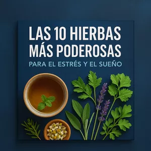 Imagen de portada para Ebook Las 10 Hierbas Más Poderosas para el Estrés y el Sueño