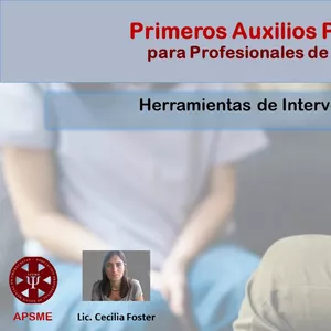Imagen de portada para Curso online Curso de Intervención en Crisis y Primeros Auxilios Psicológicos para el Consultorio. 