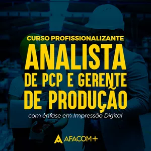 Imagem de capa para o Curso online Curso Profissionalizante de PCP e Gestão da Produção