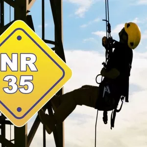 Imagem do curso NR 35 Trabalho em Altura, 220 slides para instrutores