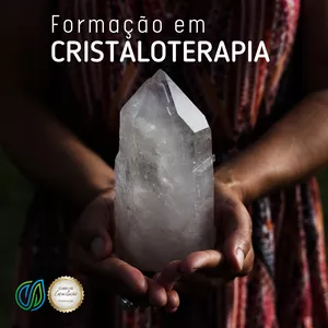 Imagem de capa para o Curso online Formação em Cristaloterapia