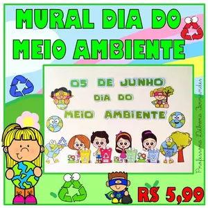 Imagem de capa para o Ebook MURAL DIA MUNDIAL DO MEIO AMBIENTE