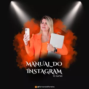 Imagem de capa para o Curso online Manual do Instagram - o curso