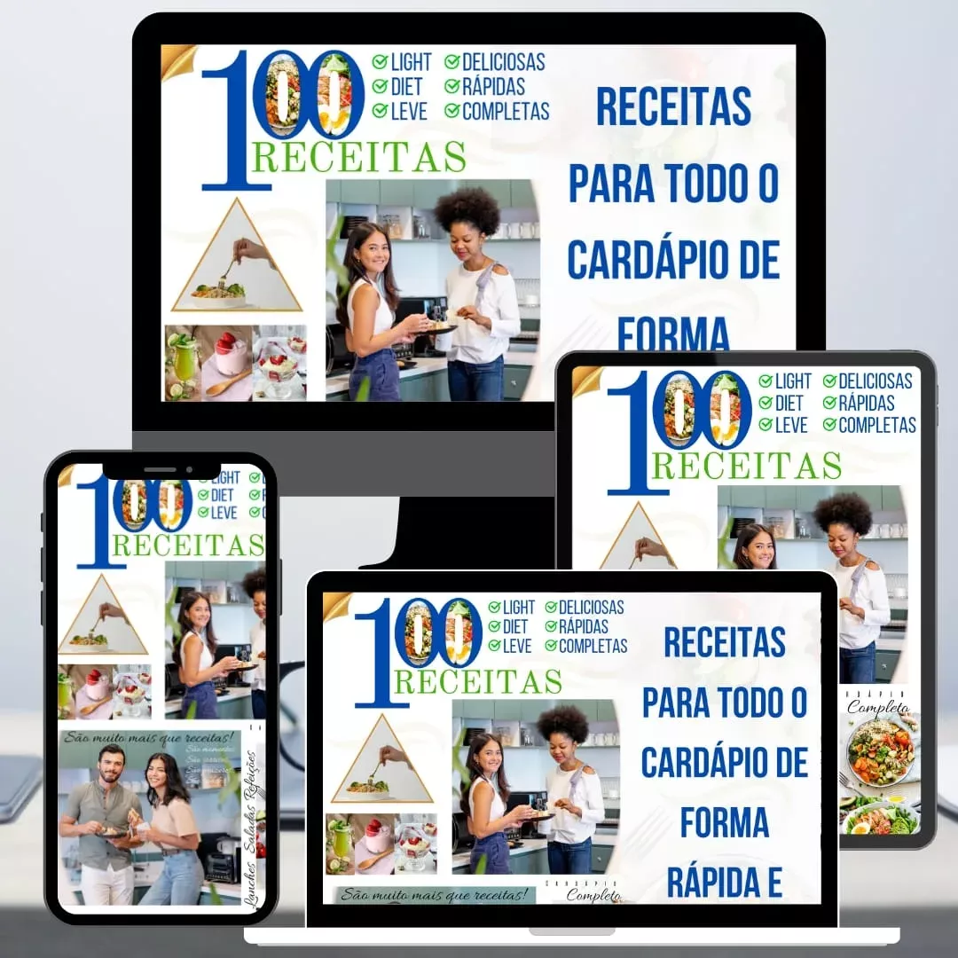 Imagem do curso 101 RECEITAS FIT + 10 LOW CARB GRÁTIS 