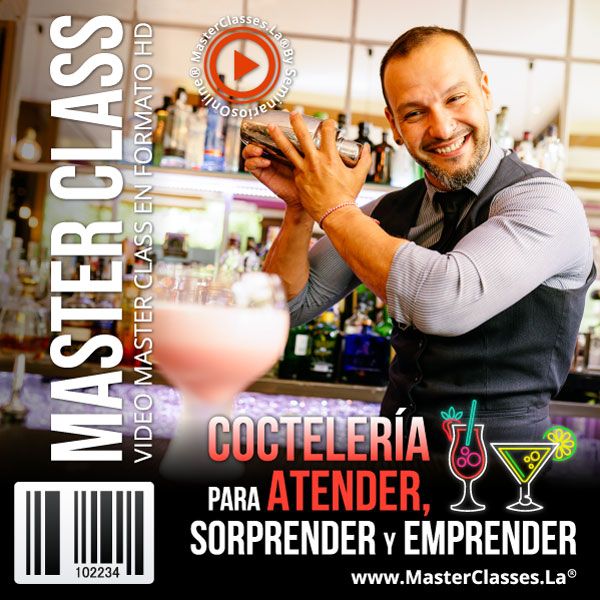 COCTELERÍA PARA ATENDER, SORPRENDER Y EMPRENDER