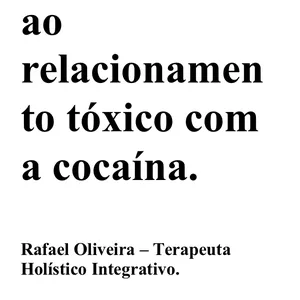 Imagem de capa para o Ebook VENCENDO A COCAÍNA - REFLEXÕES.