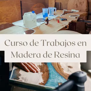 Imagen de portada para Ebook Curso de Resina de Madera 🪵