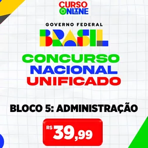 Imagem de capa para o Ebook Apostila CNU 2025 BLOCO 5 – Administração