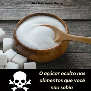Imagem de capa para o Curso online Descubra o que tem de açúcar mascarrado nos alimentos 