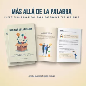 Imagen de portada para Ebook Mas Allá de la Palabra. Ejercicios prácticos para potenciar tus sesiones