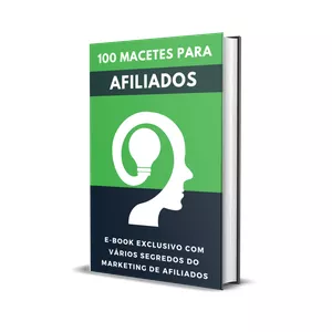 Imagem de capa para o Ebook 100 dicas para afiliados