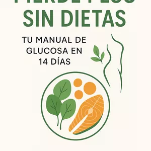 Imagen de portada para Ebook Pierde Peso Sin Dietas: tu Manual de Glucosa en 14 Días