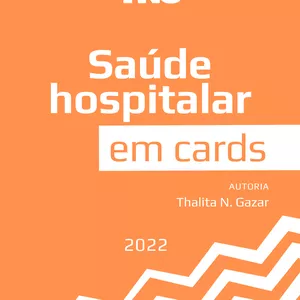 Imagem de capa para o Ebook Saúde hospitalar em cards