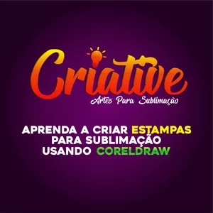 Imagem de capa para o Curso online Criative Artes Para Sublimação