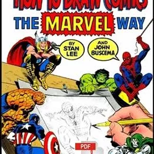 Imagen de portada para Ebook CURSO DE DESENHO HERÓIS ESTILO MARVEL