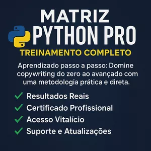 Imagem do curso Matriz Python Pro – Treinamento Completo 