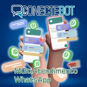Imagem de capa para o Curso online ConecteBot - MultiAtendimento WhatsApp