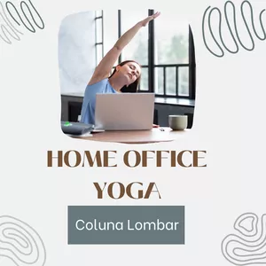 Imagem de capa para o Curso online HOME OFFICE YOGA - LOMBAR
