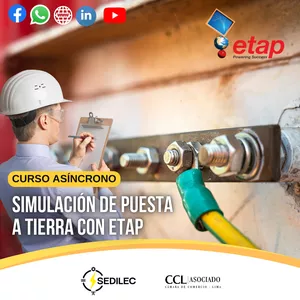 Imagen de portada para Curso online SIMULACIÓN CON ETAP