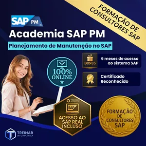 Imagem do curso Curso SAP PM – Planejamento da Manutenção com Aplicação no SAP