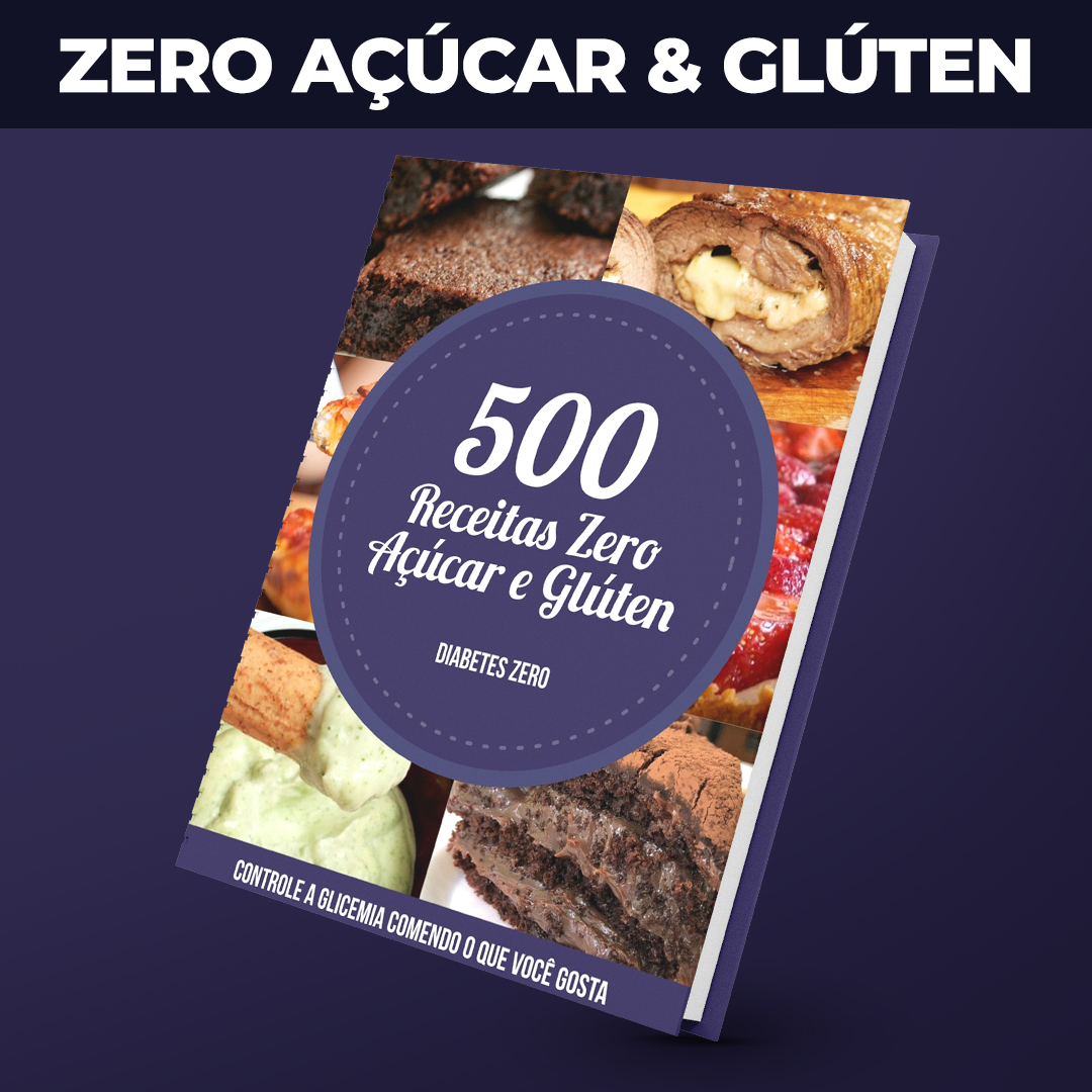 Livro de Receitas Saudáveis por 500 Receitas Zero + Cupom Especial CUPOM DE DESCONTO