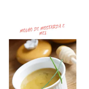 Imagem de capa para o Ebook Molho Gostoso