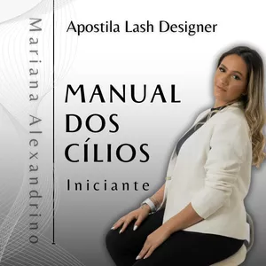 Imagem de capa para o Ebook Manual dos Cílios - Iniciante
