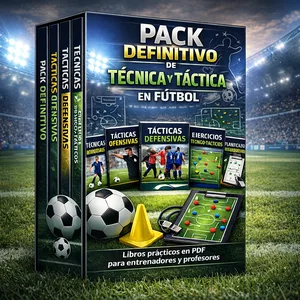 Imagen de portada para Ebook Pack Definitivo de Técnica y Táctica en Fútbol