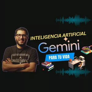 Imagen de portada para Evento online Usos de la Inteligencia Artificial (Gemini) en el la vida cotidiana, profesional y personal.