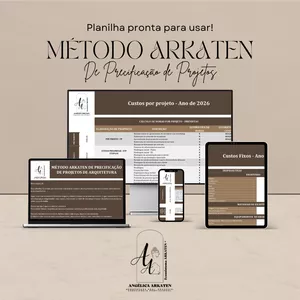 Imagem de capa para o Curso online Precificação de projetos de Arquitetura - Método Arkaten