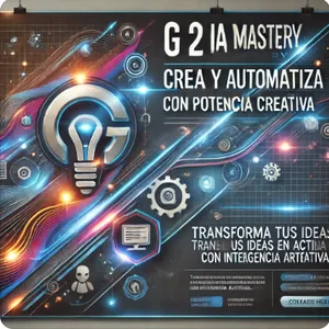 Imagen de portada para Curso online G3 IA Mastery Crea y Automatiza con Potencia Creativa