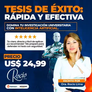 Imagen de portada para Ebook LIBRO: 𝐓𝐄𝐒𝐈𝐒 DE ÉXITO CON 𝐈𝐍𝐓𝐄𝐋𝐈𝐆𝐄𝐍𝐂𝐈𝐀 𝐀𝐑𝐓𝐈𝐅𝐈𝐂𝐈𝐀𝐋❗ 📚✨