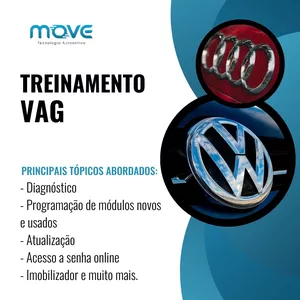 Imagem de Treinamento VAG (Volkswagen, Audi, Bentley e Lamborghini) criado por Move na hotmart
